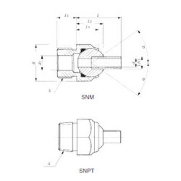 plain bearing lubrication SNM 10-60 IKO
