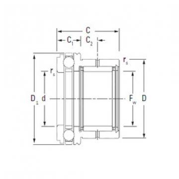 Complex Bearings NAXK12 KOYO