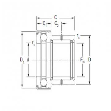 Complex Bearings NAXK20Z KOYO