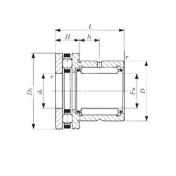 Complex Bearings NBX 1523 IKO