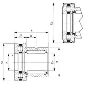 Complex Bearings NBX 1523Z IKO