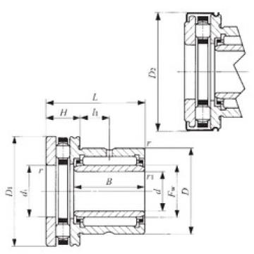 Complex Bearings NBXI 4535Z IKO