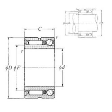 Complex Bearings NKIA5909 NTN