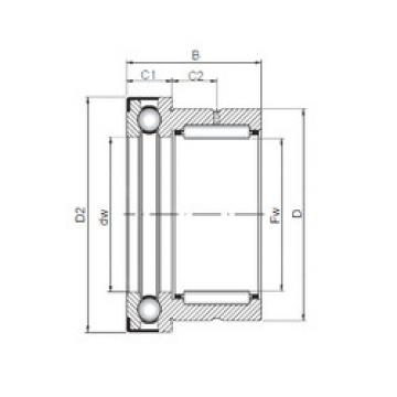 Complex Bearings NKX 30 Z ISO