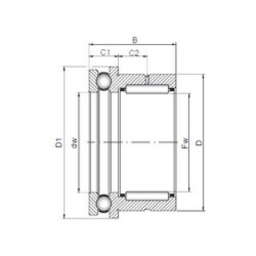 Complex Bearings NKX 10 CX