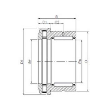 Complex Bearings NKXR 30 ISO