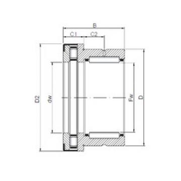 Complex Bearings NKXR 15 Z ISO