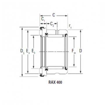 Complex Bearings RAX 417 KOYO