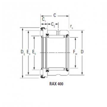 Complex Bearings RAX 417 Timken