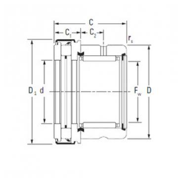 Complex Bearings RAXZ 530 Timken