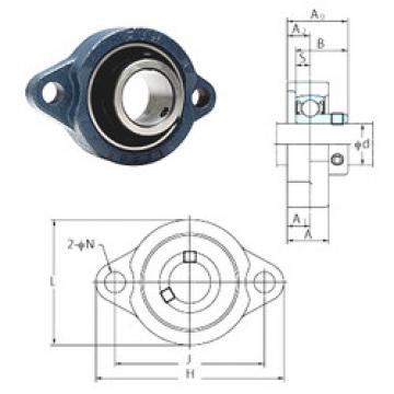 Bearing housed units BLF201-8 FYH