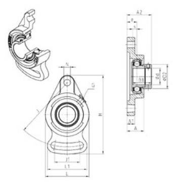 Bearing housed units ESFA204 SNR