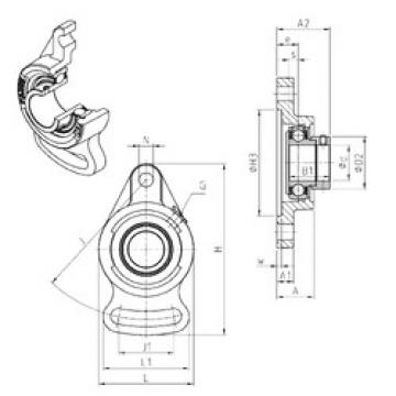 Bearing housed units ESFAE204 SNR