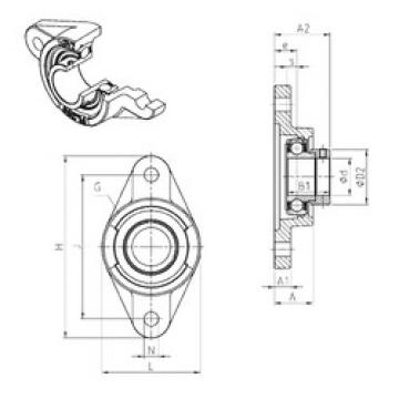 Bearing housed units ESFL209 SNR