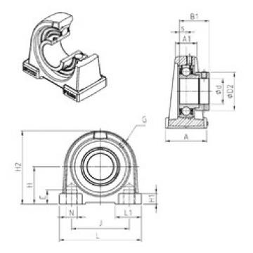 Bearing housed units ESPA207 SNR