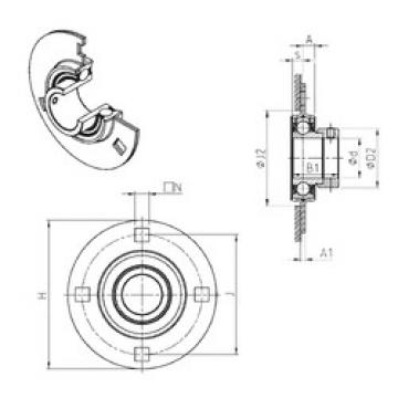 Bearing housed units ESPF212 SNR