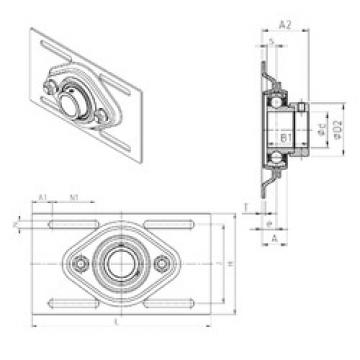 Bearing housed units ESPFE205 SNR