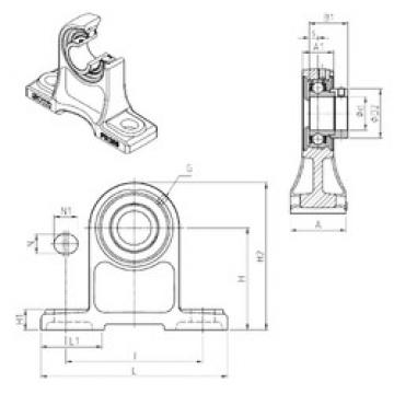 Bearing housed units ESPH203 SNR