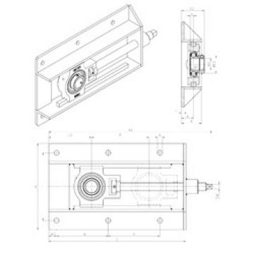 Bearing housed units EST207+WB SNR