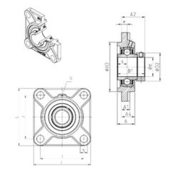 Bearing housed units EXFS310 SNR