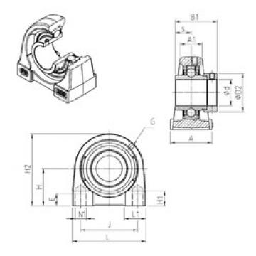 Bearing housed units EXPG204 SNR