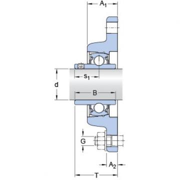 Bearing housed units FYT 1.11/16 TF/VA201 SKF