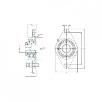 Bearing housed units FYTJ 25 KF+HE 2305 SKF