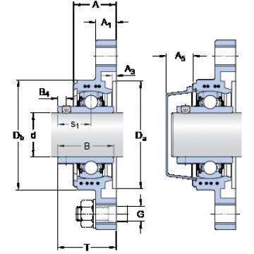 Bearing housed units FYTBK 35 TF SKF