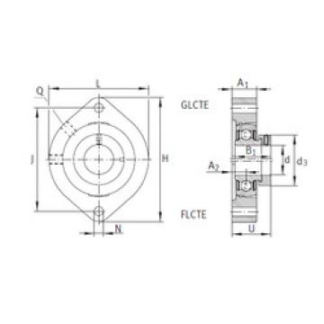 Bearing housed units GLCTE12 INA