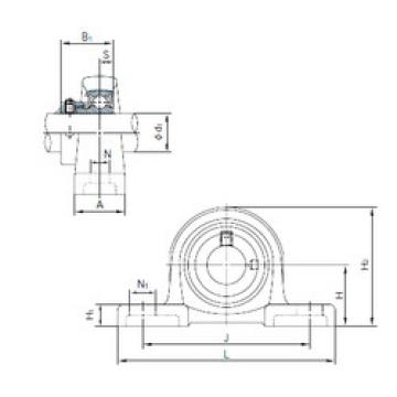 Bearing housed units KHLLP207AJ NACHI