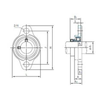 Bearing housed units MUFL003 NACHI