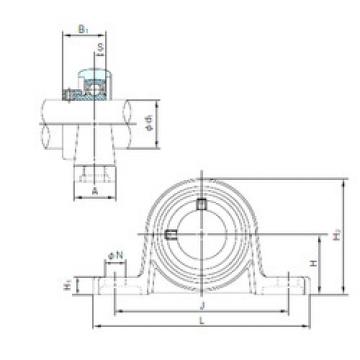 Bearing housed units UP000 NACHI