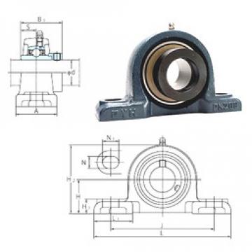 Bearing housed units NAPK201-8 FYH