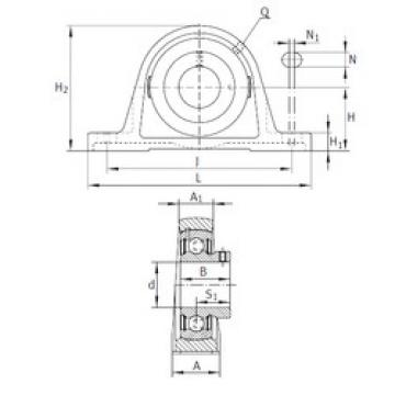 Bearing housed units PAKY1-1/4 INA