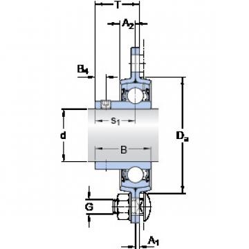 Bearing housed units PF 17 RM SKF