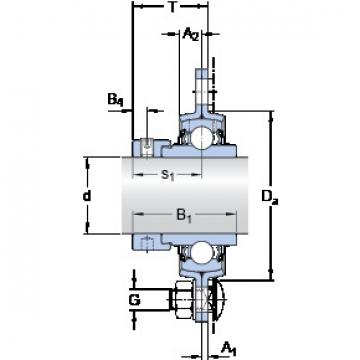 Bearing housed units PFD 20 WF SKF