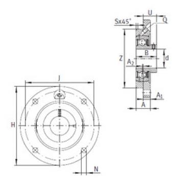 Bearing housed units PMEY50-N INA