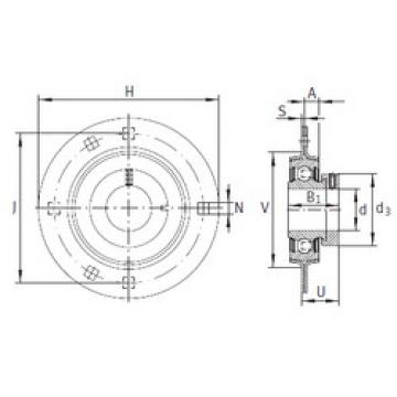 Bearing housed units RA17 INA