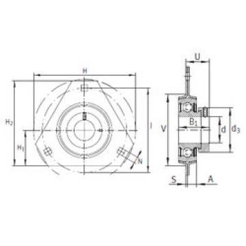 Bearing housed units RALTR20 INA