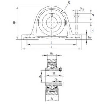 Bearing housed units RASEY1-15/16 INA