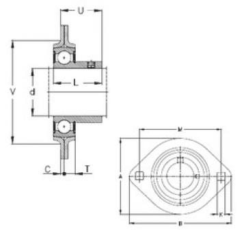 Bearing housed units RATY15 NKE