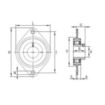 Bearing housed units RATY12 INA