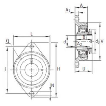 Bearing housed units RCJTA35-N INA