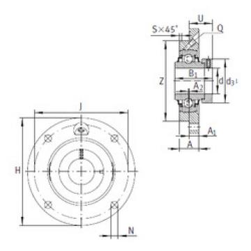 Bearing housed units RME120 INA