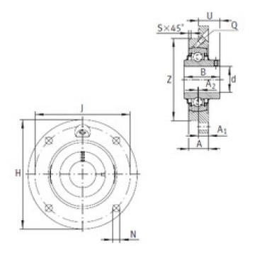 Bearing housed units RMEY30-N INA