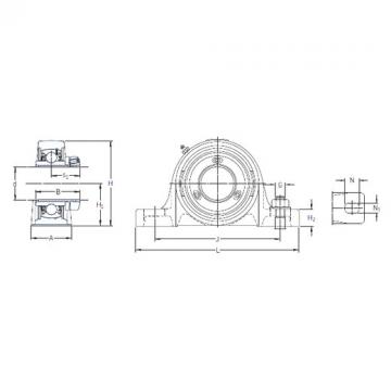 Bearing housed units SY 1.1/2 PF/AH SKF