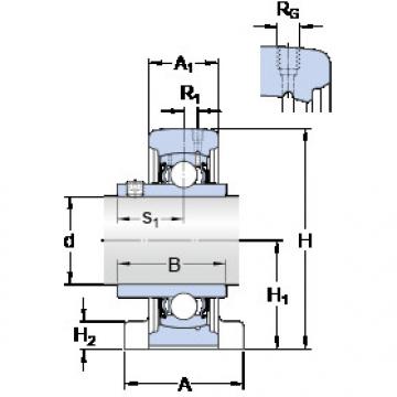 Bearing housed units SYFJ 45 TF SKF