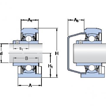 Bearing housed units SYFWK 1.1/4 ALTA SKF