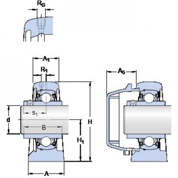 Bearing housed units SYFWR 1.3/16 YZTHR SKF