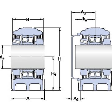 Bearing housed units SYNT 35 FTS SKF